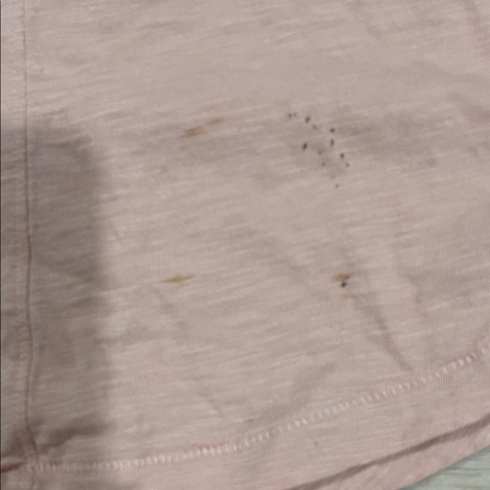 Universal Thread Light Pink Buttoned Short Sleeve Tee - Picture 4 of 6